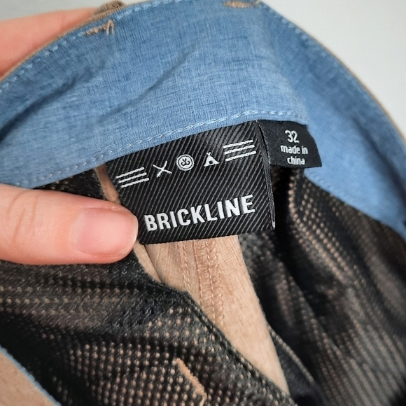 Brickline Khakis Yarn Hybird Shorts 32 NWT - Picture 8 of 10
